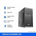 AIRMAX Casing PC Cammero 100 M-ATX 500W PSU
