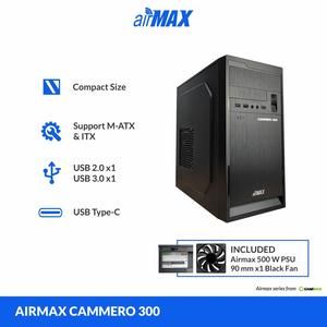 Casing PC airMAX Cammero 300 Micro-ATX with 500W Power Supply