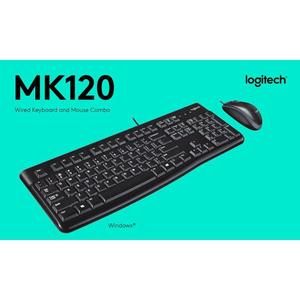 Keyboard Mouse Logitech MK120 USB