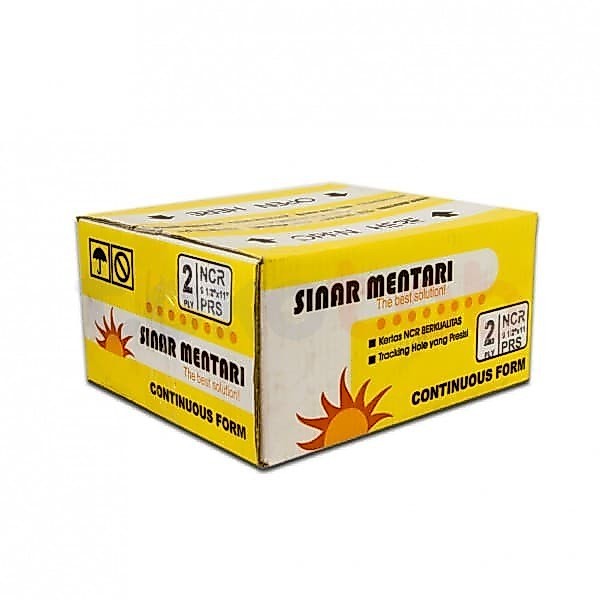 Kertas Continuous Form Sinar Mentari 4PLY 9 1/2X11" : 4 WARTEL