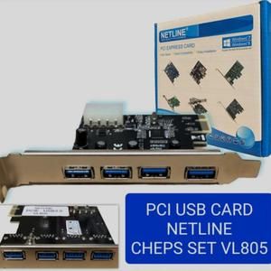 PCI USB card 4port usb 3.0 Pcie Usb Card 4 Port Usb 3.0 Netline