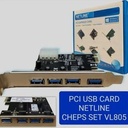 PCI USB card 4port usb 3.0 Pcie Usb Card 4 Port Usb 3.0 Netline
