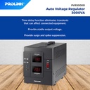 Stabilizer PROLINK PVR3000D AVR Relay Controlled PVR Series 3000VA