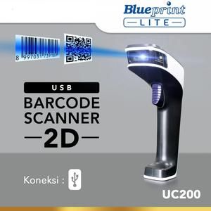 [BP-UC200-CCD-2D] Barcode Scanner CCD 2D Auto Scan USB BLUEPRINT BP - UC200