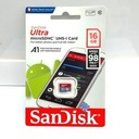 Micro SD Sandisk A1 16gb Speed 98mbps Micro SDHC UHS-I Card SanDisk