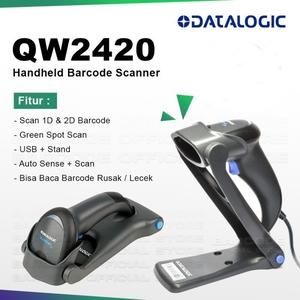 Scanner Barcode DATALOGIC QW2420 IMAGER LAYAR HP Scanner QW-2420