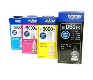 Tinta Brother BT5000 COLOR C M Y BTD60BK BT 5000 BT D60BK BLACK