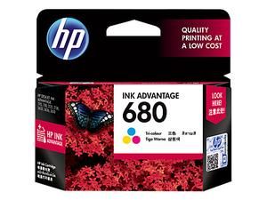Catridge HP 680 Tri colour Cartridge Tinta 680 color F6V26AA Original