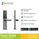 Ezviz DL05 Smart Fingerprint Door Lock Handle Kunci Pintu Doorlock DL-05 Alarm Doorbell IP65 Anti Peeping
