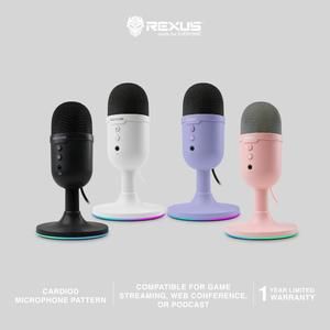 [1730910436560831531] Microphone Gaming REXUS USB with RGB Light XORA DM2 Rexus XORA II
