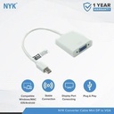 Converter Mini Display Port to VGA NYK / Converter Mini DP to VGA NYK