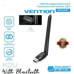 [1730862026457252907] VENTION USB Antena Wi-Fi Dual Band + Bluetooth Adapter With High Gain Black - KDU