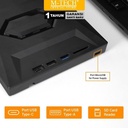 DVD Eksternal + Type C + Card Reader Slim External USB DVD+/-RW Optical Drive ORIGINAL