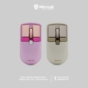 Mouse REXUS Wireless + Bluetooth Office Retro QB400 Recharge Battery - QB 400