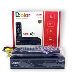 Set Top Box DColor DC001 STB D Color PENERIMA SIARAN TV DIGITAL - STB+WIFI+ANTENA