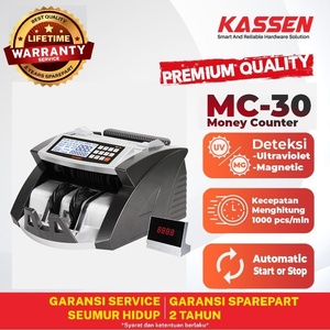 MESIN PENGHITUNG UANG KASSEN MC20 MONEY BILL COUNTER MC 20